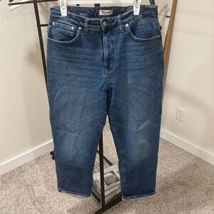 Madewell curvy 90s straight jeans